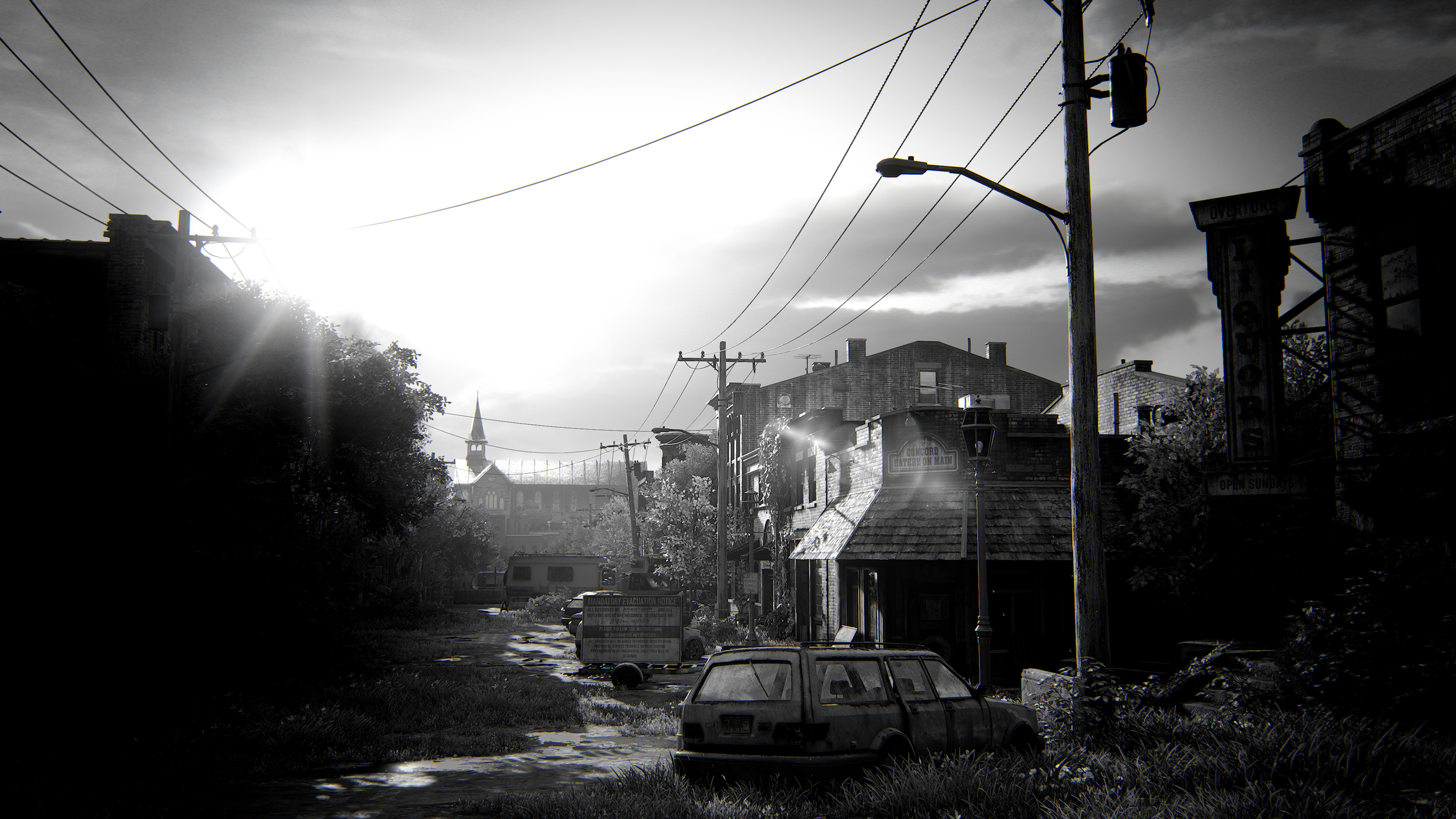 The Last Of Us 1 | Tlou scenery | #photomode #tlouscenery | Bill's Town Street Photography