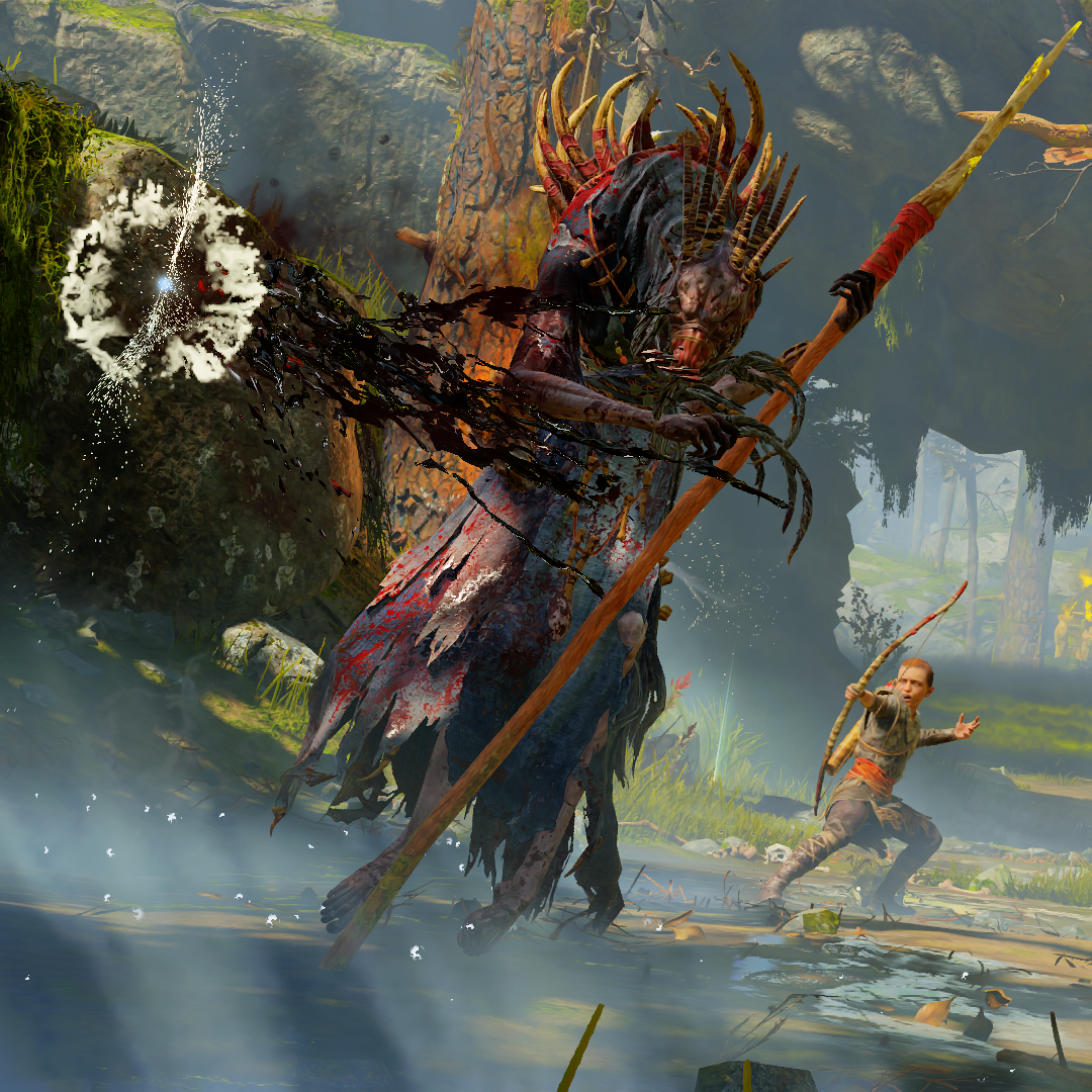 God Of War 2018 Atreus Vs Revenant Witch