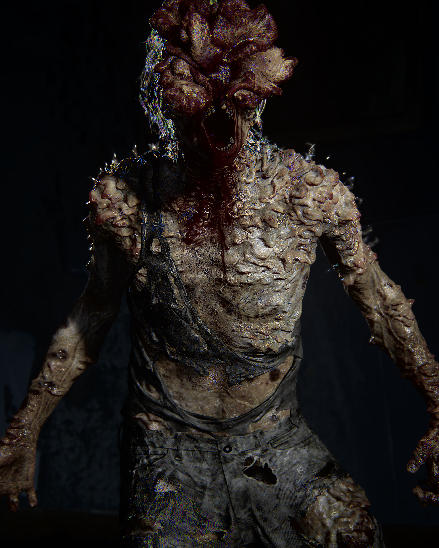 The Last of Us Part 1 | TLOU 1 | Photo Mode | Virtual Photography | #photomode #virtualphotography #portrait |  Clicker close-up