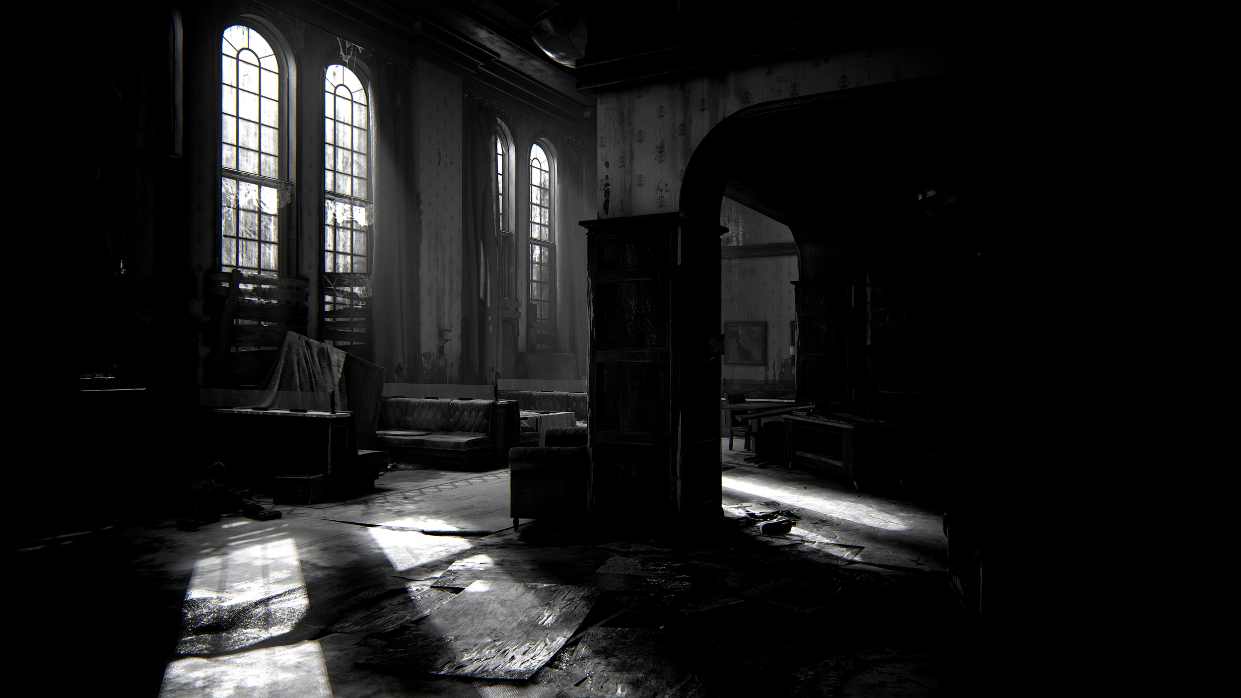 The Last Of Us 1 | Tlou scenery landscape environment| #photomode #virtualphotography #tlouscenery #tloulandscape | Tlou Street Photography .PNG Pittsburg Hotel