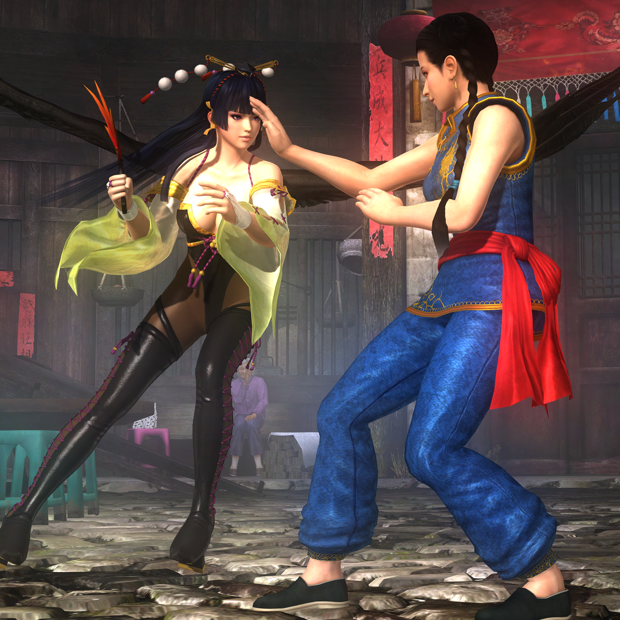 DOA + DEAD OR ALIVE + TECMO + Photo Mode + Virtual Photography + Girl Fighting