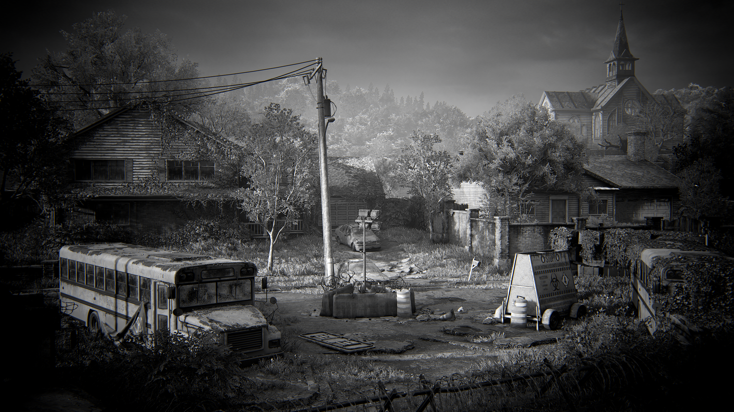 The Last Of Us 1 | Tlou scenery landscape | #photomode #tlouscenery #tloulandscape #playstation5 | Tlou Street Photography Bill's Town .PNG