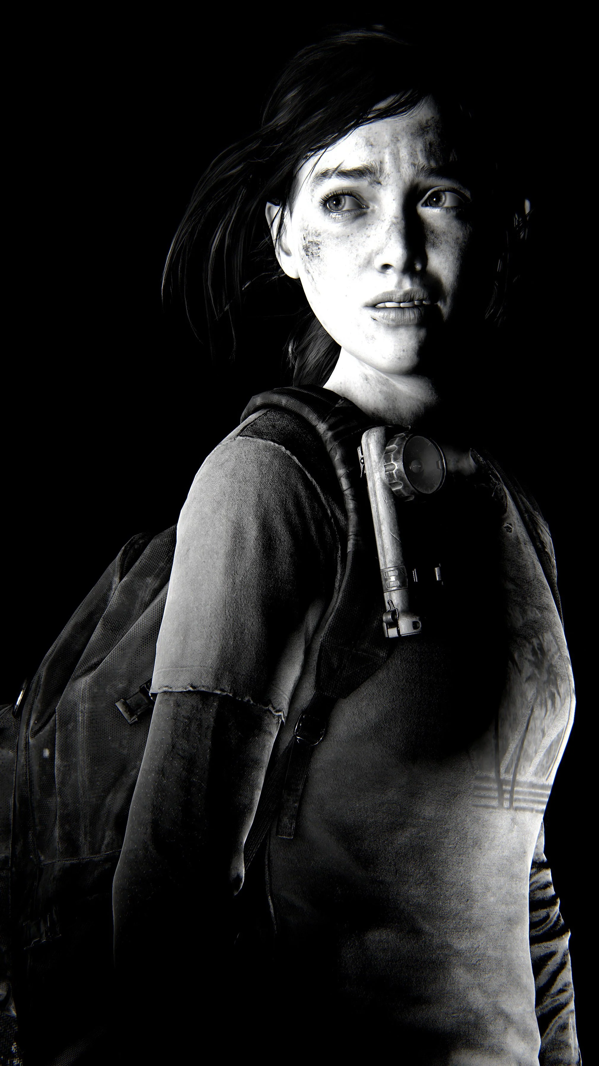 Gaming Portraits via #photomode: Ellie from The Last Of Us TLOU