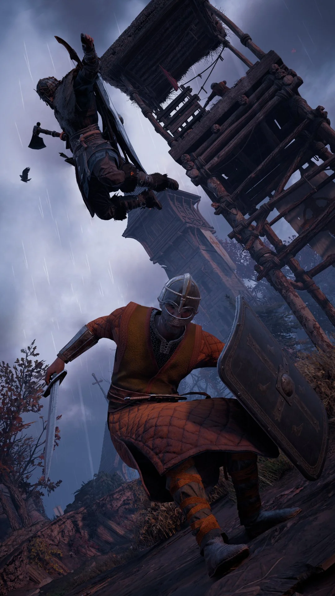 AC VALHALLA HEAD JUMPING ATTACK