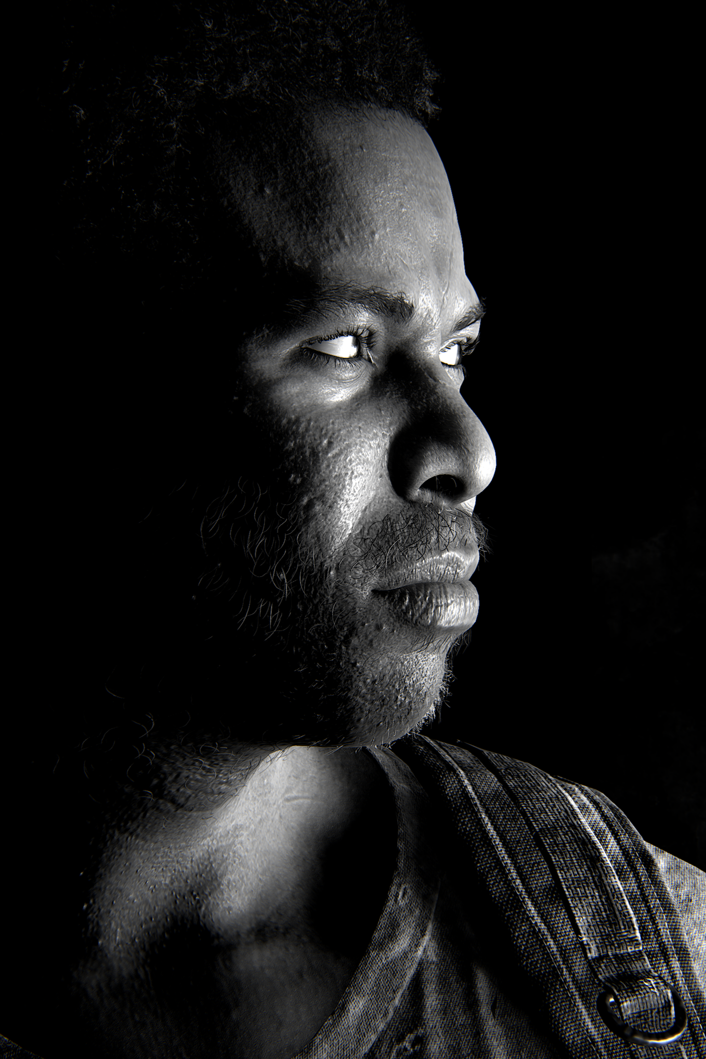 The Last of Us Part 1 | TLOU 1 | Photo Mode | Virtual Photography | #photomode #virtualphotography #portrait #blackandwhite | Henry