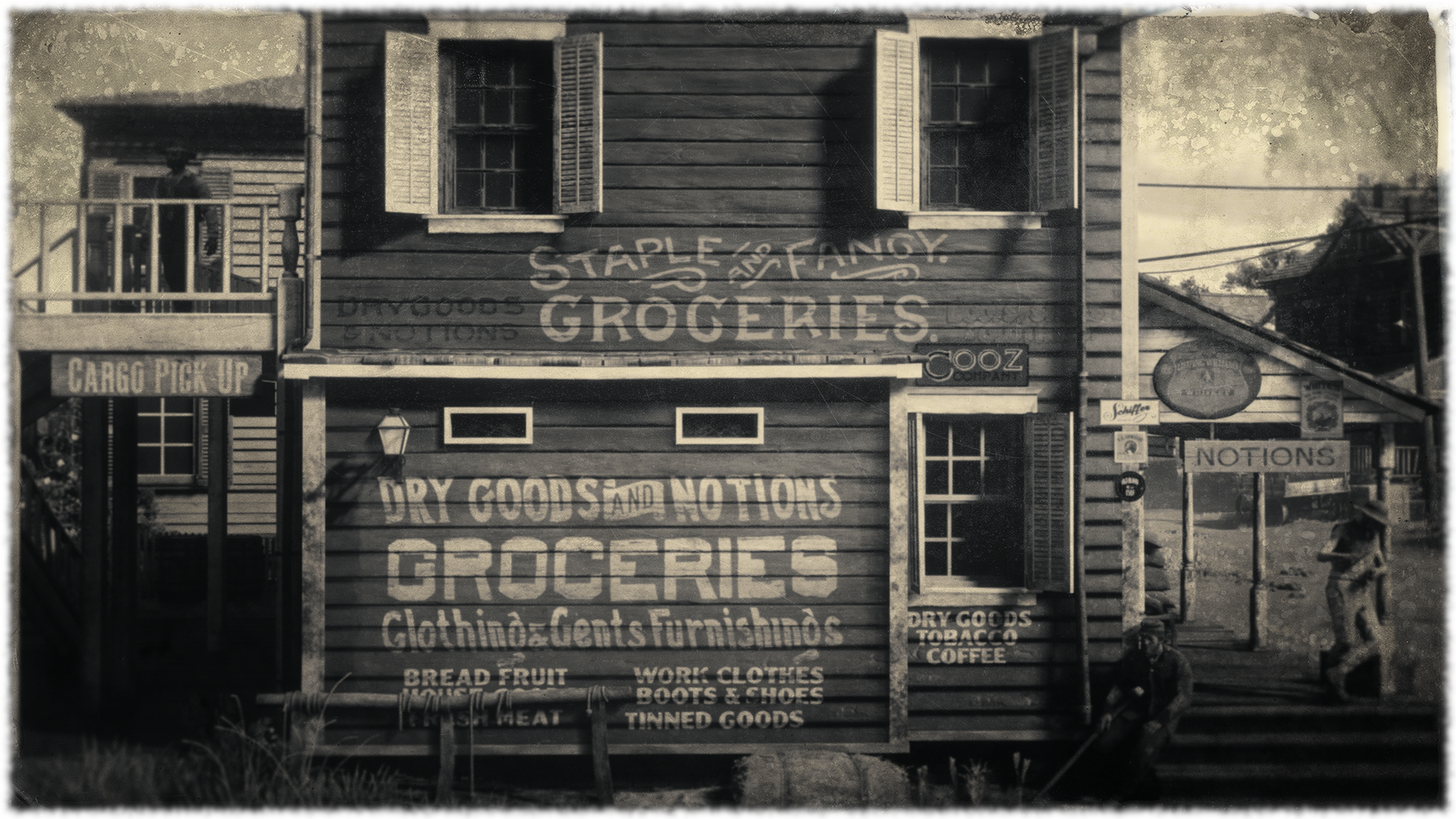 Red Dead Redemption 2 | RDR2 | Photo Mode | Virtual Photography | .png Rhodes Grocery