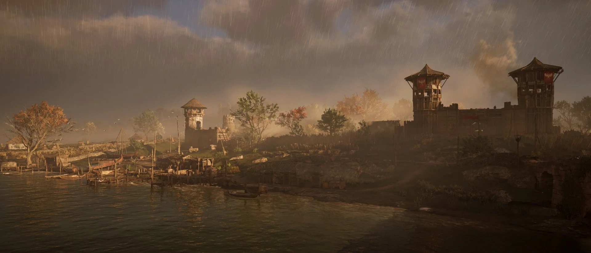AC VALHALLA RAINY LANDSCAPE