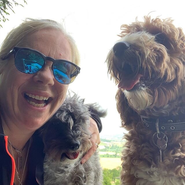 Been taking it easy with a dodgy back so it was a slow amble up the hill #notreallytraining #slowwalk
