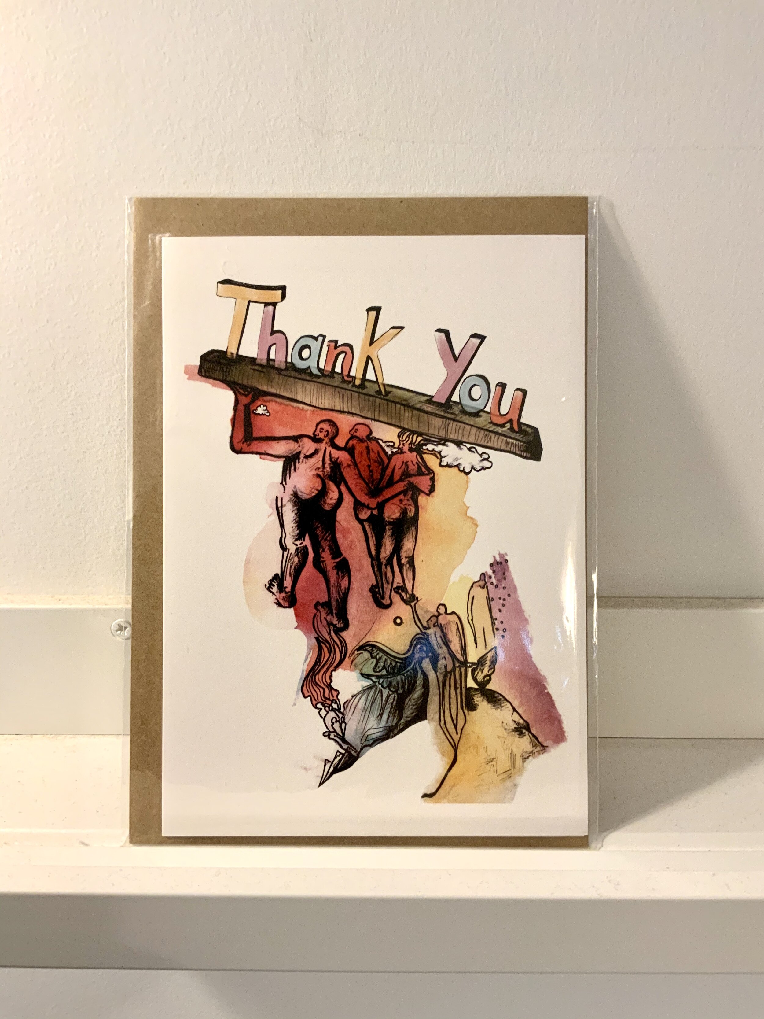 'Thank You' Card