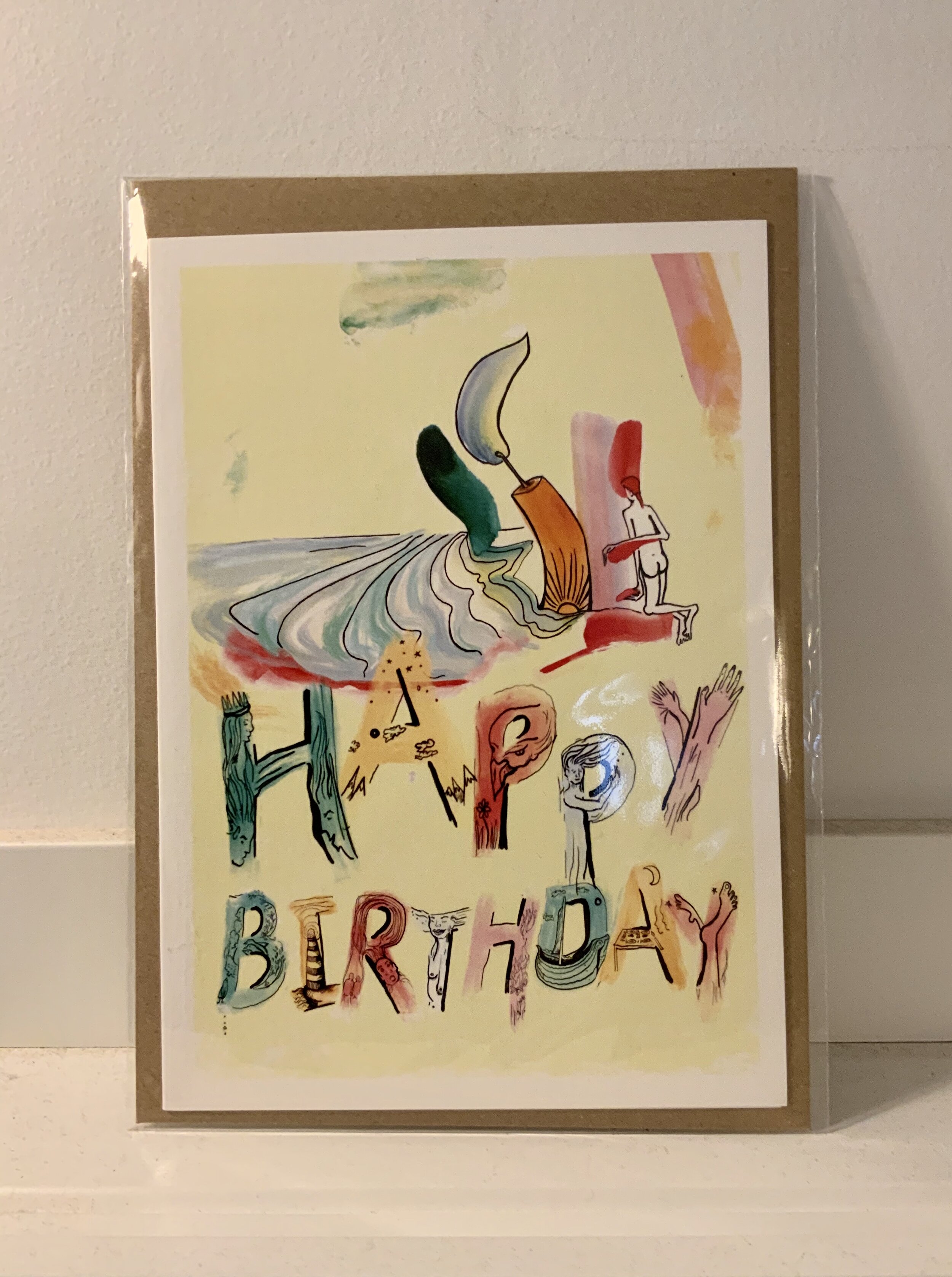'Happy Birthday' Card