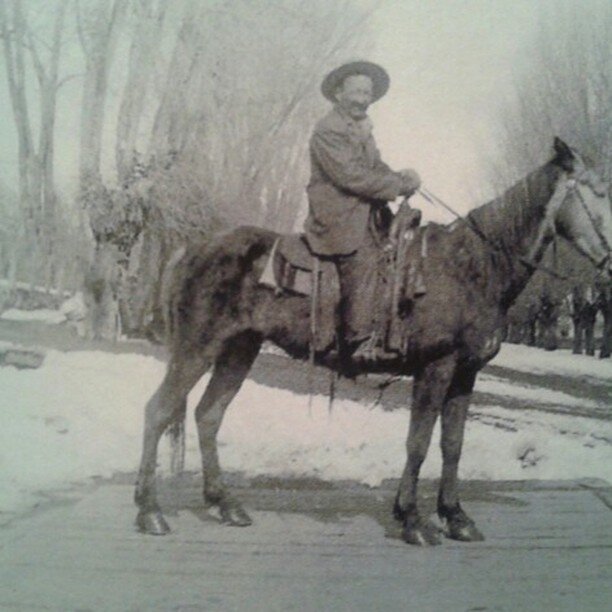 Coming across a character and story like this is what I love about what I do.

The most spectacular character to ever live in Rockville was Joe Hirschi. He was a bachelor and bronco buster. He even loved children. He was the wildest, toughest, roughe