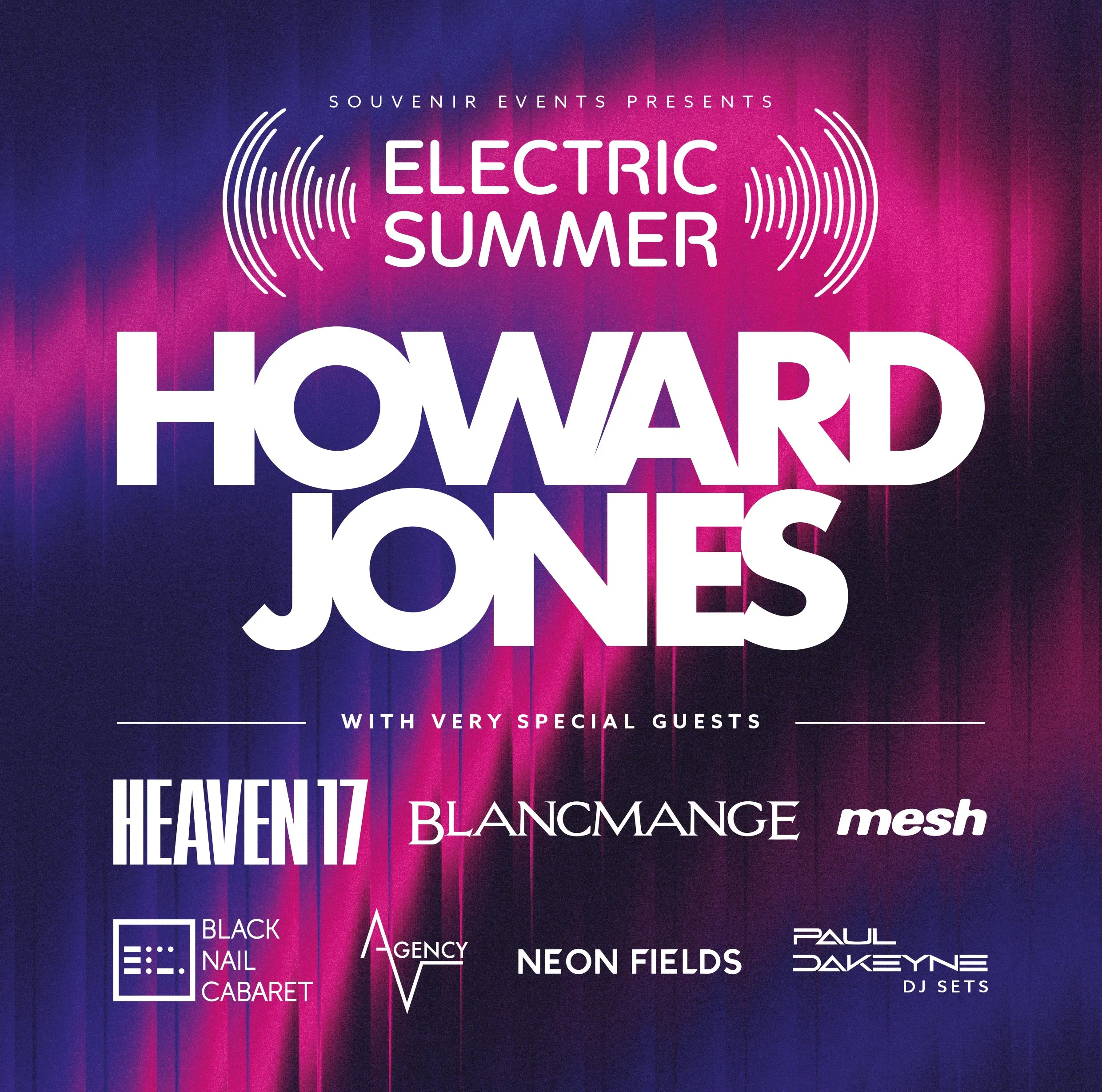 80s legends gear up for Electric Summer