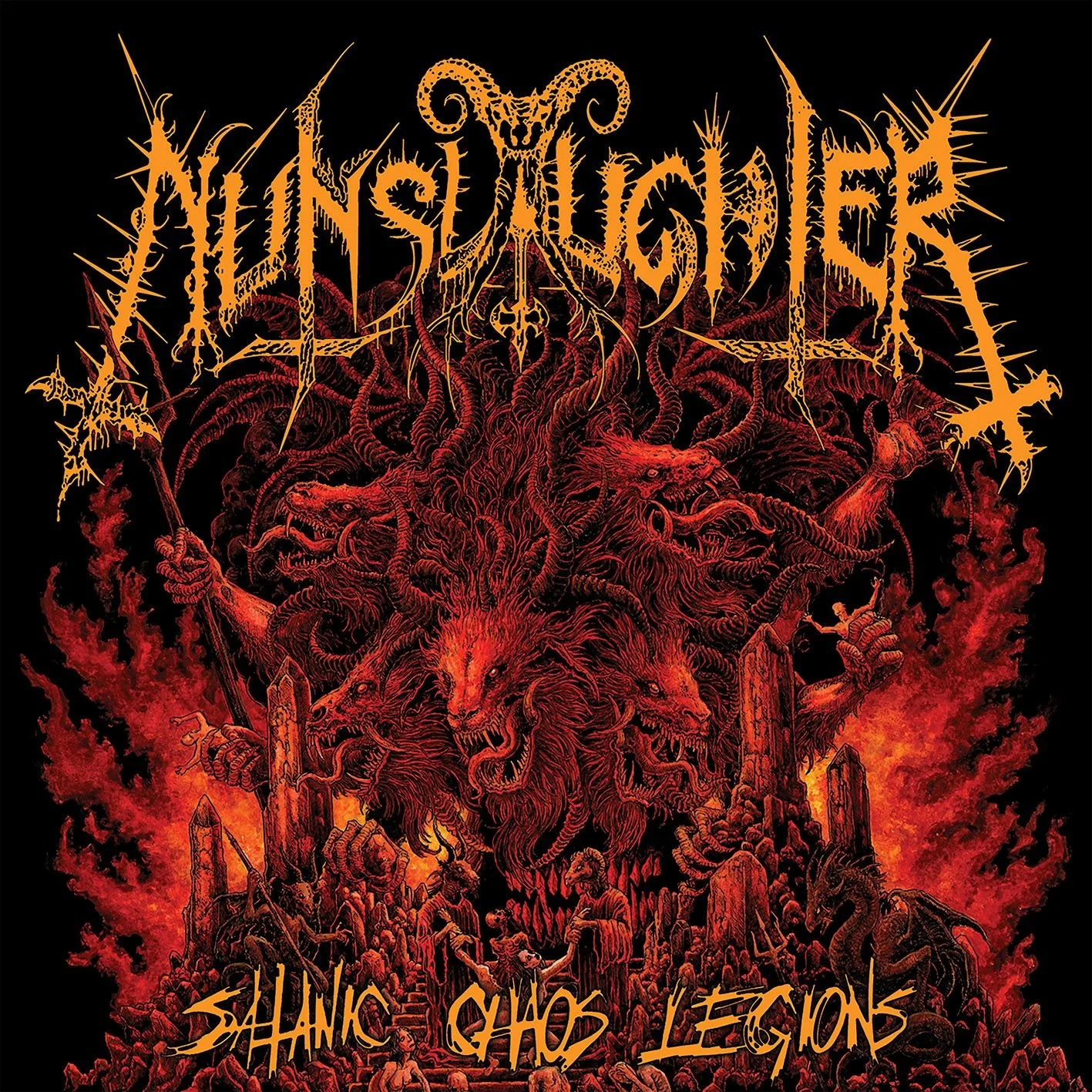 Devil metal quartet Nunslaughter unleashes new single "Peukharist"
