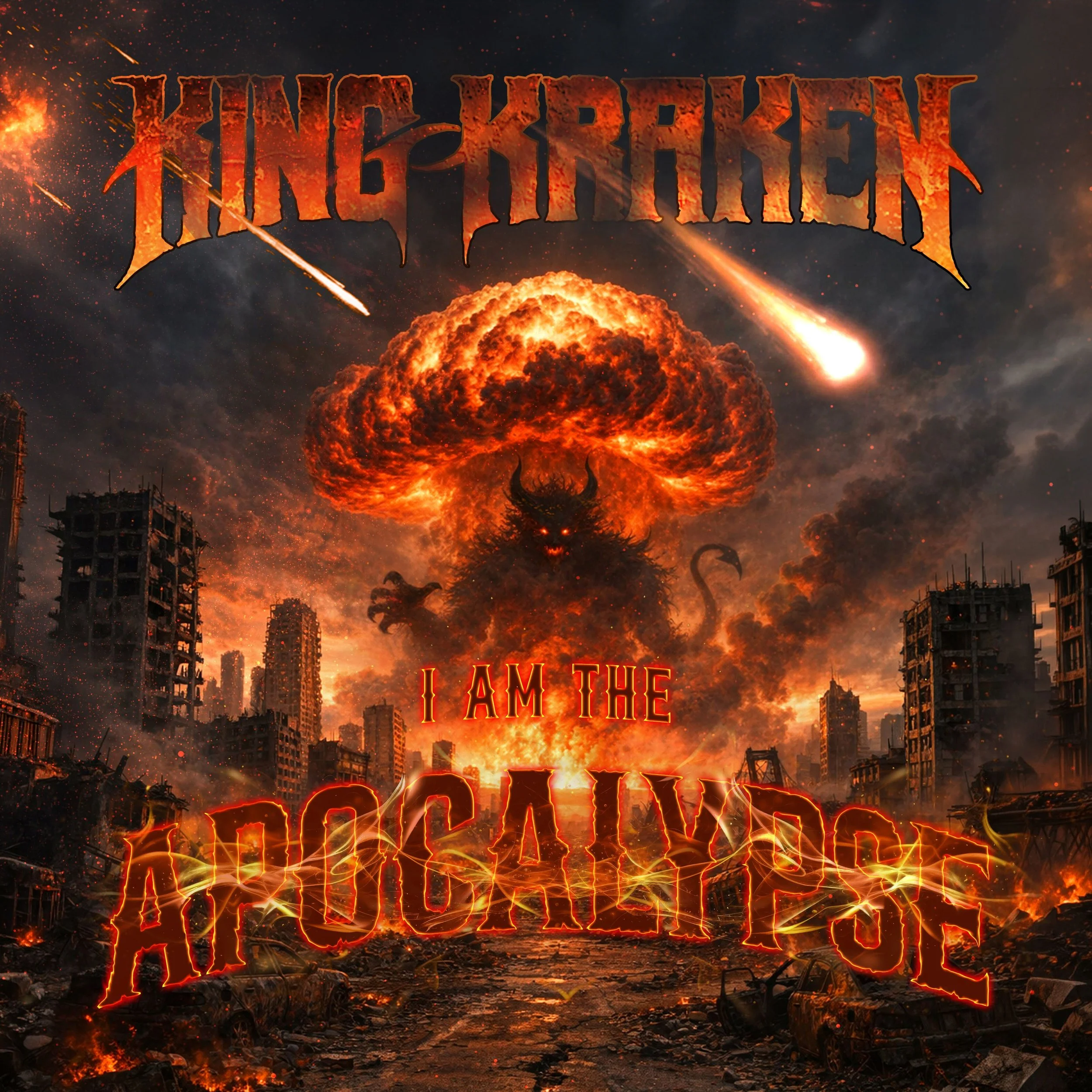 King Kraken release their video for new single "I Am The Apocalypse"