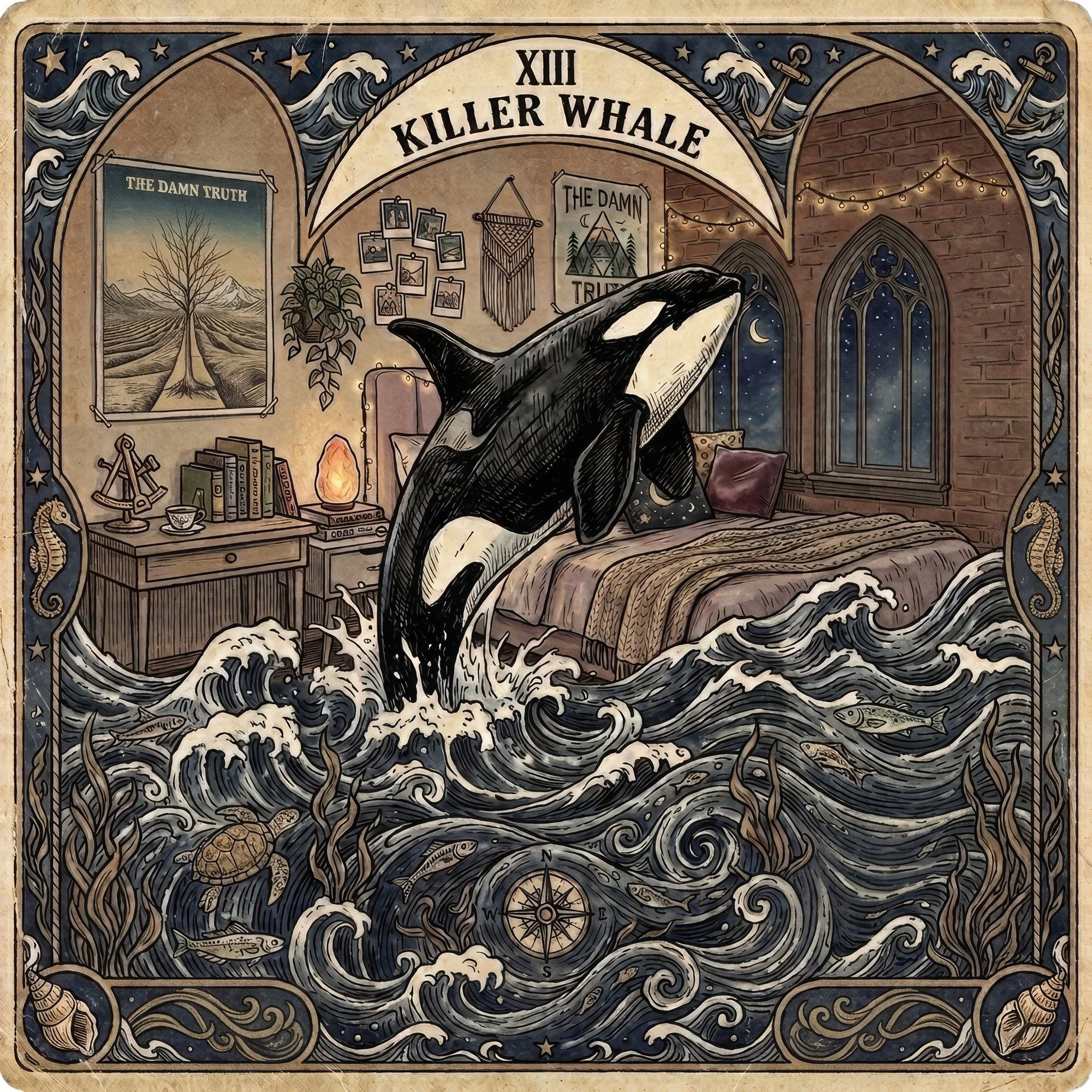 The Damn Truth release new single "Killer Whale"