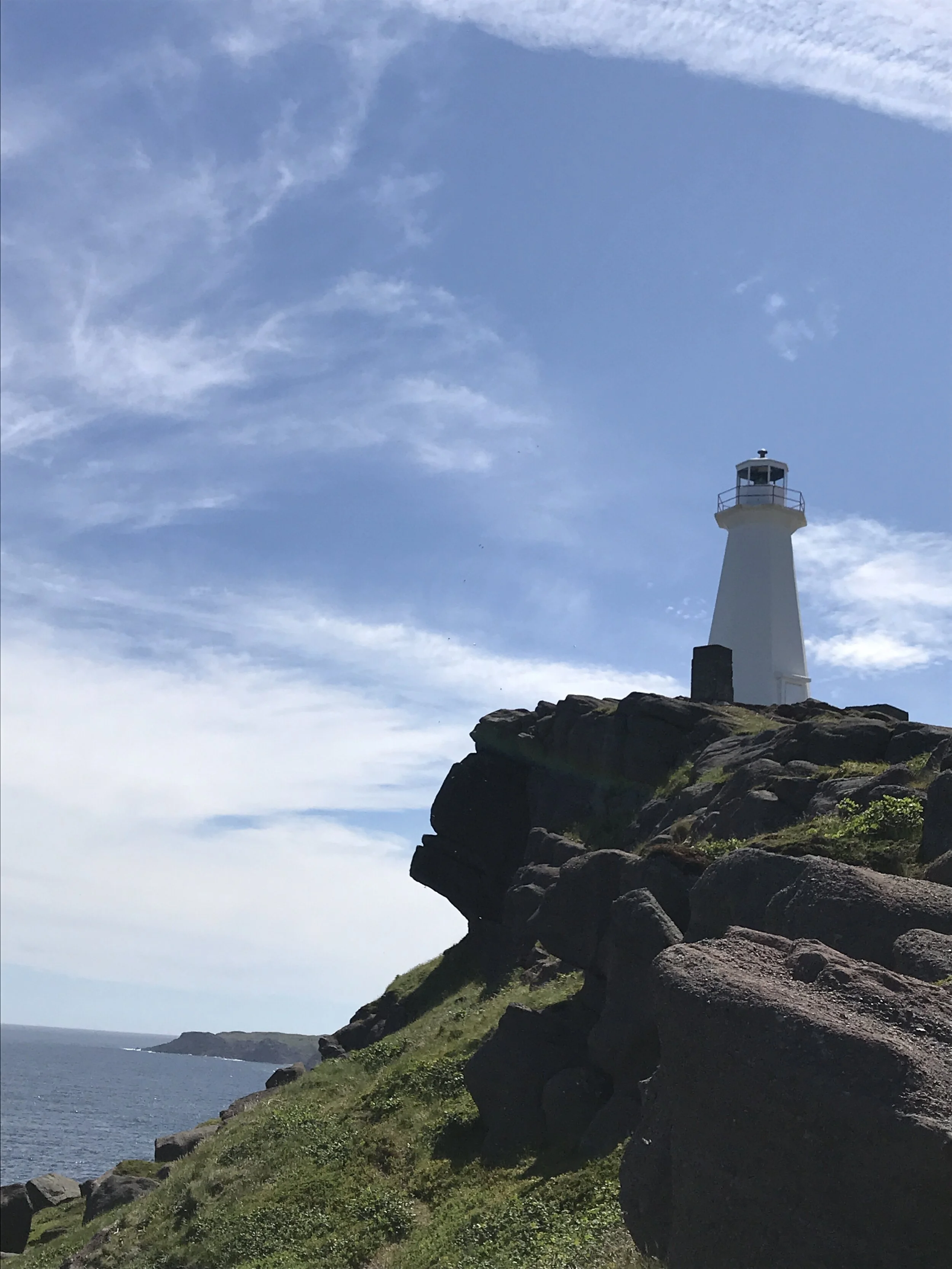   PIC# W-070 / WH@ IS IT ABOUT A LIGHTHOUSE - CAPE SPEAR (2) -20X30”  