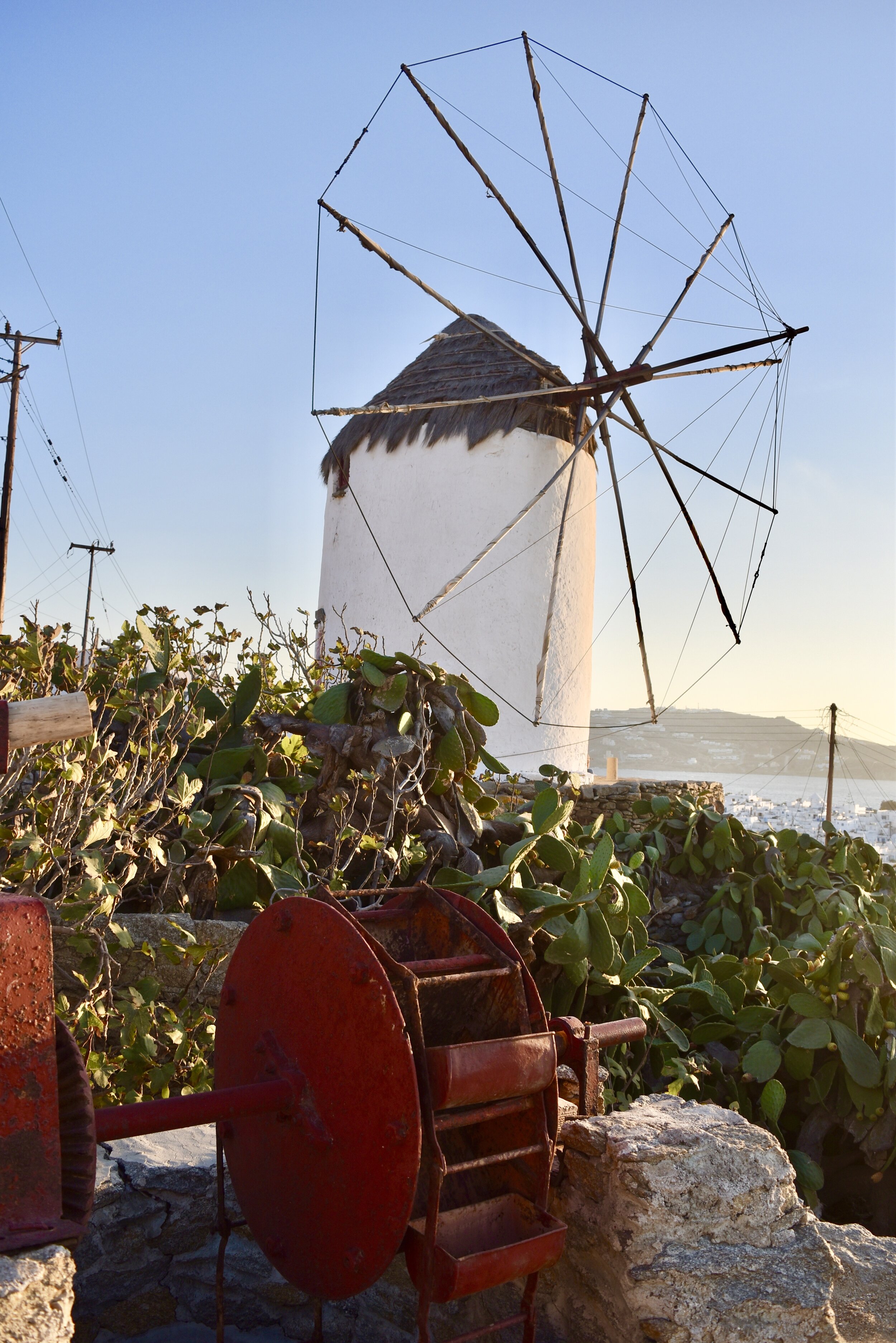 PIC# G-105 MYKONOS WINDMILL, not part of portfolio, if interested, pls email