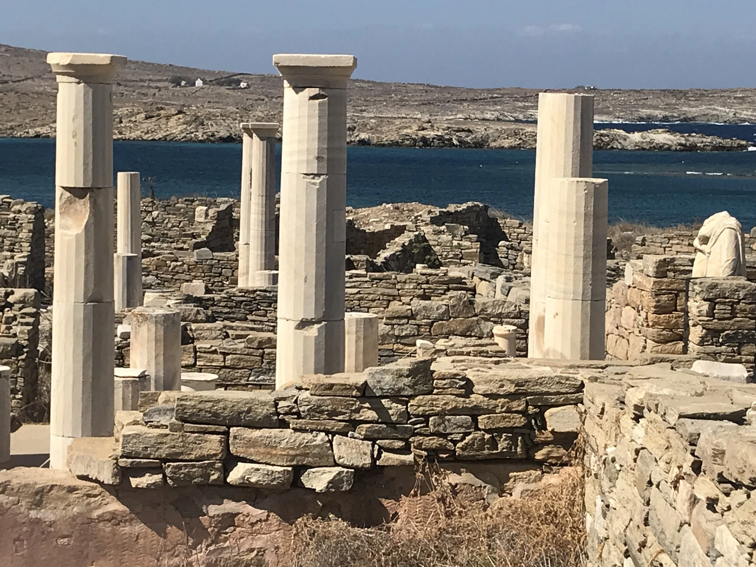  PIC#G-109 DELOS RUINED — 16X20” 