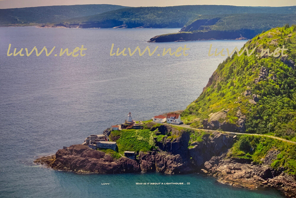 PIC# W-103 / WH@ IS IT ABOUT A LIGHTHOUSE - AMHERST ST. JOHN’S —- 20X30”