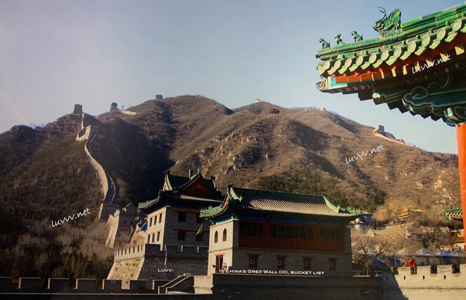 PIC# B-011 GRE@ WALL OF CHINA III — 20X30”