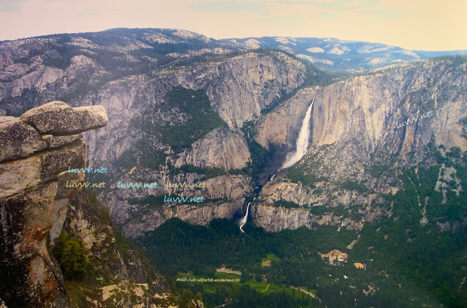 PIC# S-019 ANSEL’S LUSH W@ERFALL WONDERLAND — 20X30”