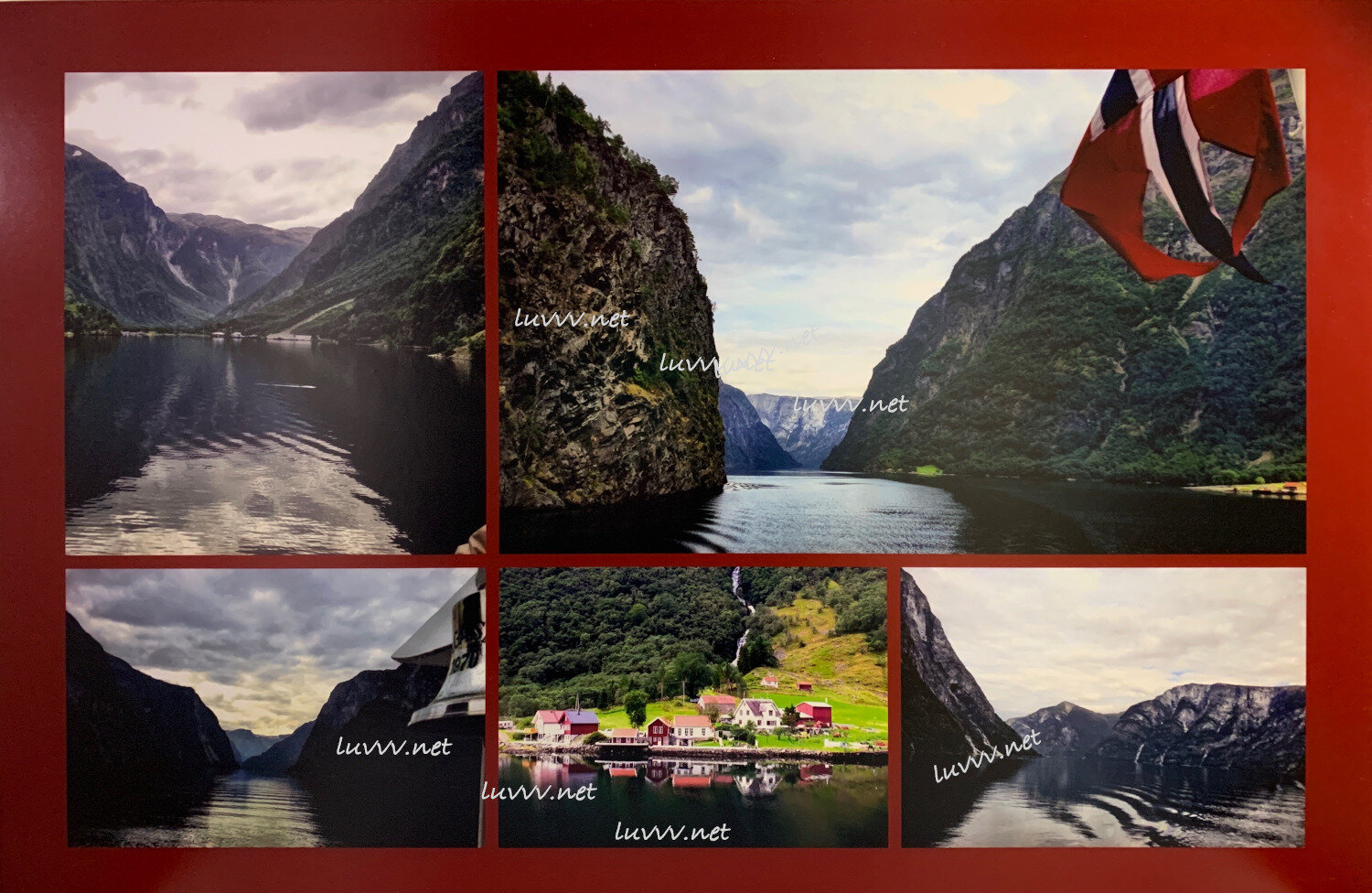 PIC# B-006 FJORD WORLD — COLLAGE 20X30”