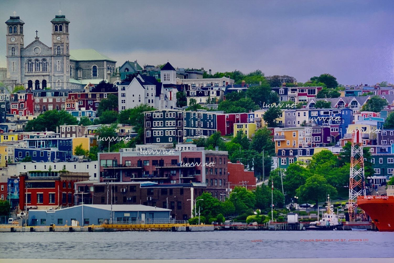 PIC# C-065 / COLOR SPL@TER OF ST. JOHN’S — 20X30”