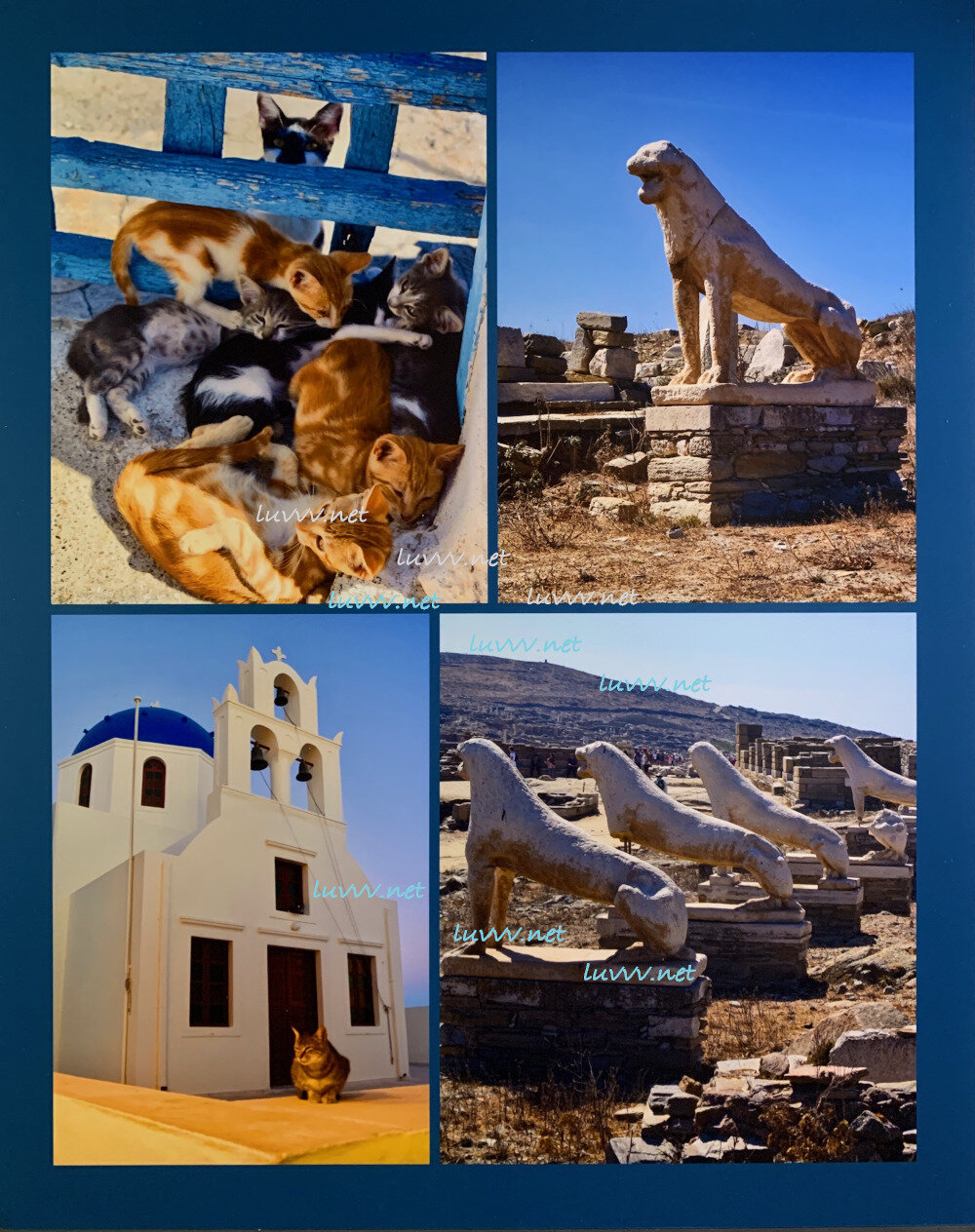 PIC# Y-057 C@S OF DELOS&OIA — 16X20”