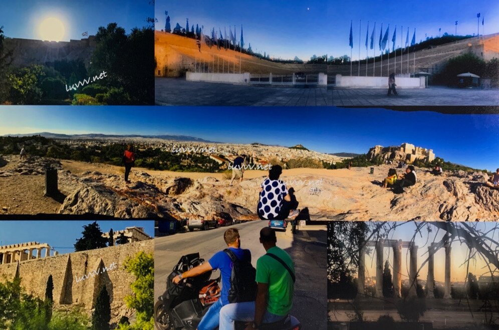 PIC# C-119 SCENES OF @THENS — 20X30”