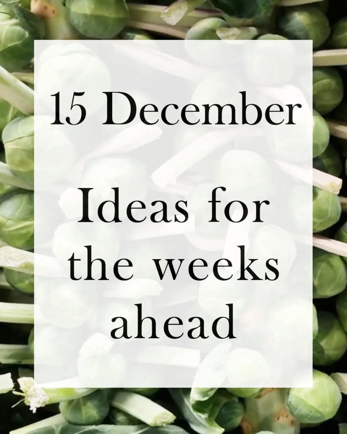 Afternoon Chefs!

A quick mid-month update:

🔹 New citrus includes Tangelolo, Meyer Lemons, Chocolate Orange, Red Lime. Combava and Hana Yuzu have finished. 🍋
🔹We sold nearly 3/4 of a tonne of sprouts in the first ten days of December. All the Chr