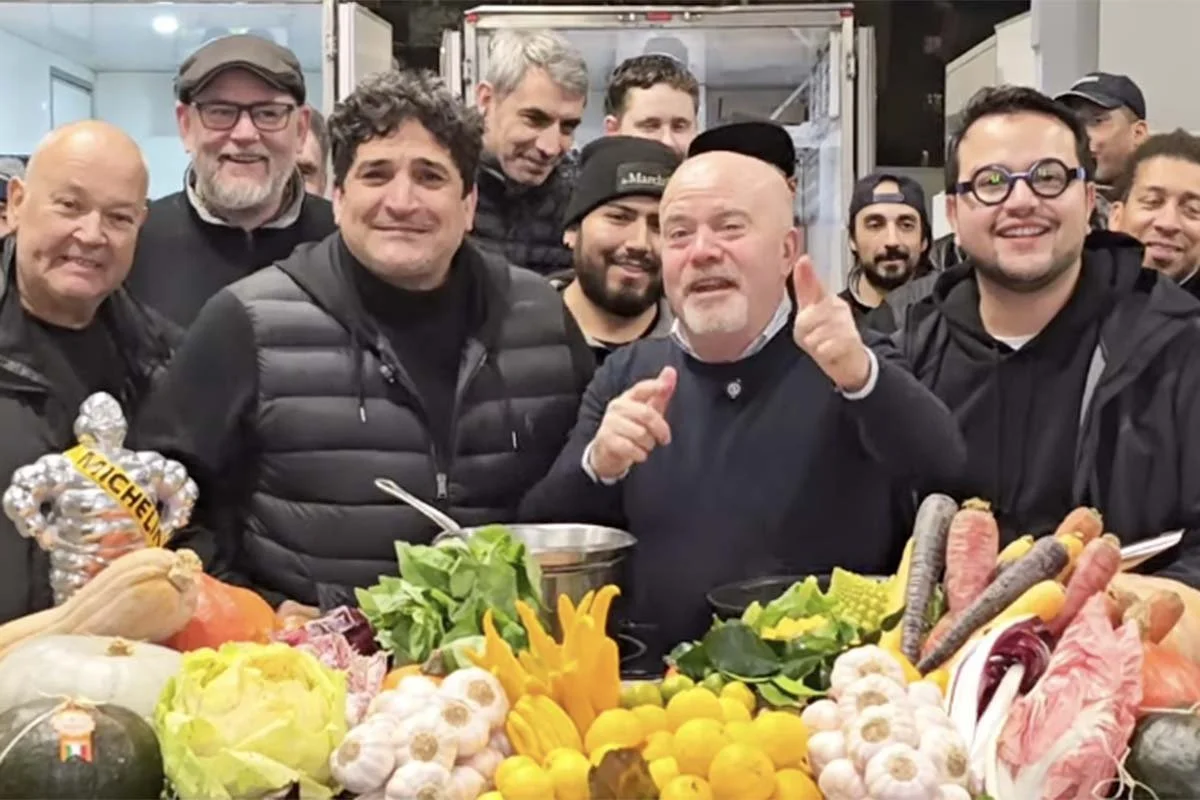 Mauro Colagreco Cooks on the Pallets 