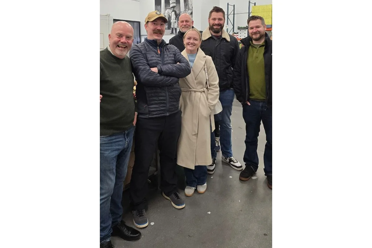 RAF Chefs Visit Le Marché