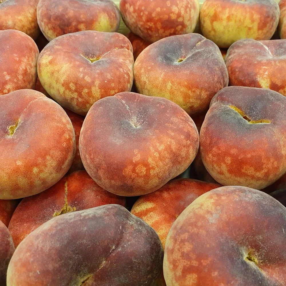 Flat peach