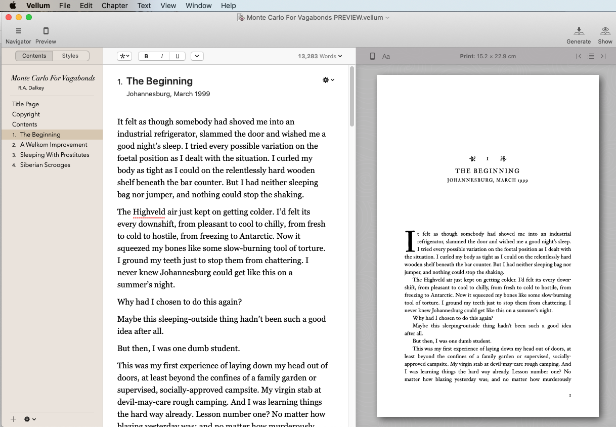 Writing in vellum — Suzanne Arnold