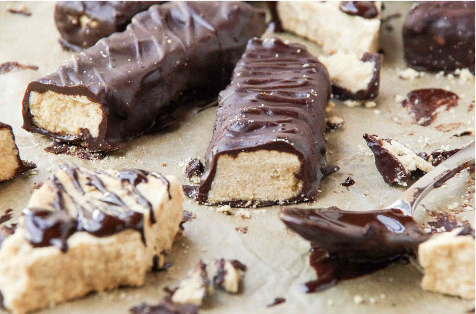 Chocolate Covered Coconut Shortbread