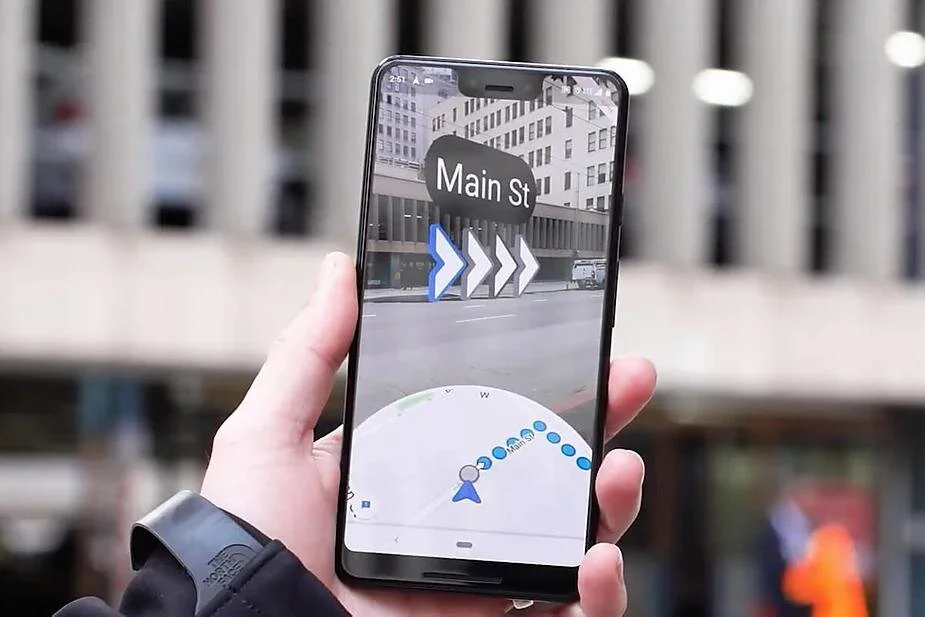 Google Maps Augmented Reality AR Update
