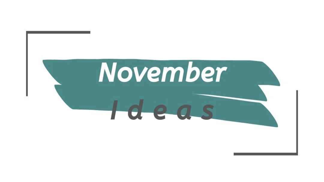 November Content Calendar Ideas - Social Media