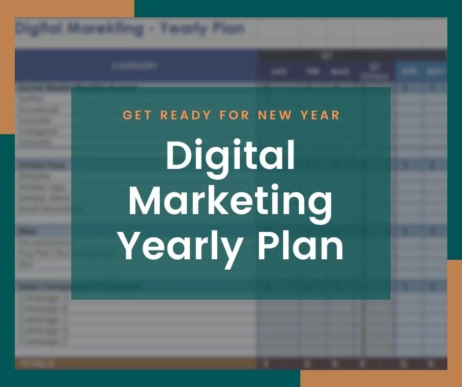 Digital Marketing Plan - Template | Get Ready for the New Year
