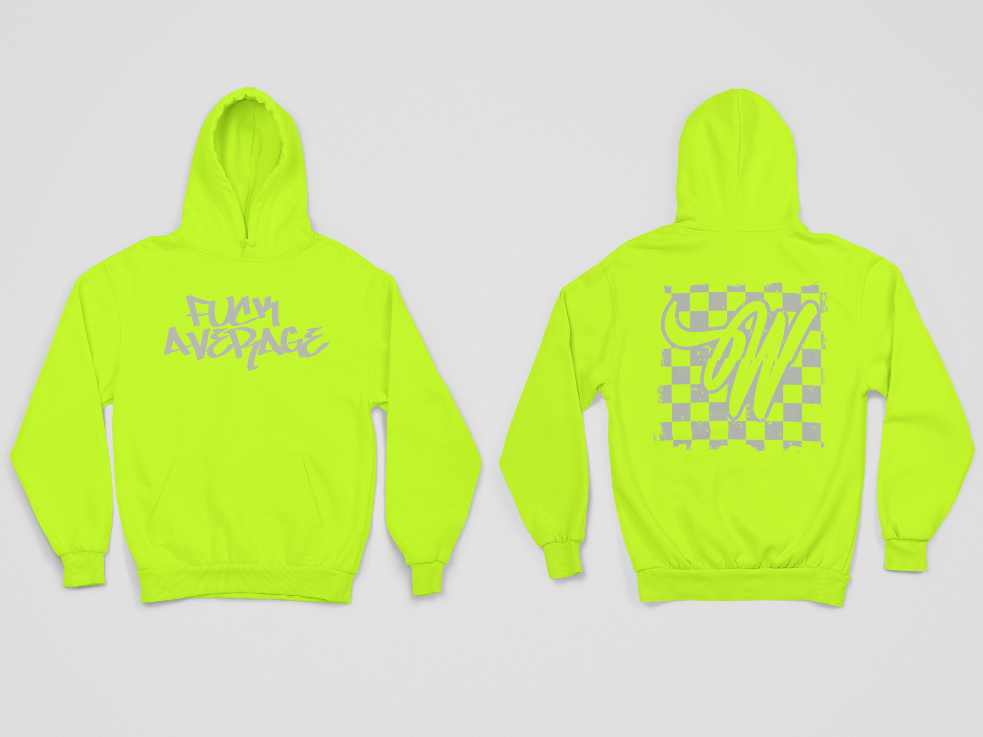 neon hoodie