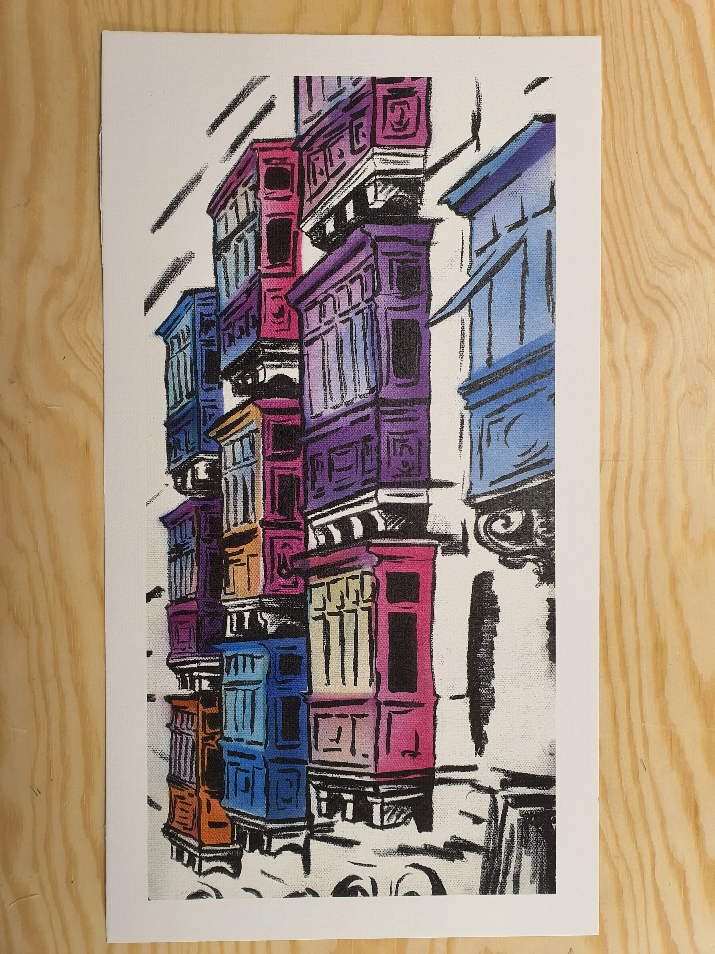 Limited Print-Balconies (2019)