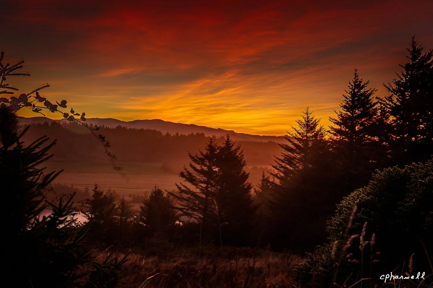 Sunrise on an Early Fall Morning