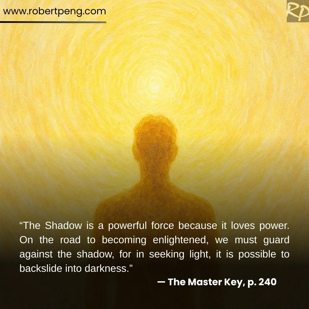 🌑✨ The Shadow and the Light ✨🌑

On the path of awakening, we all encounter the Shadow&mdash;the part of us that craves power, control, and recognition. True mastery is not about denying the Shadow, but recognizing it, transforming it, and choosing 