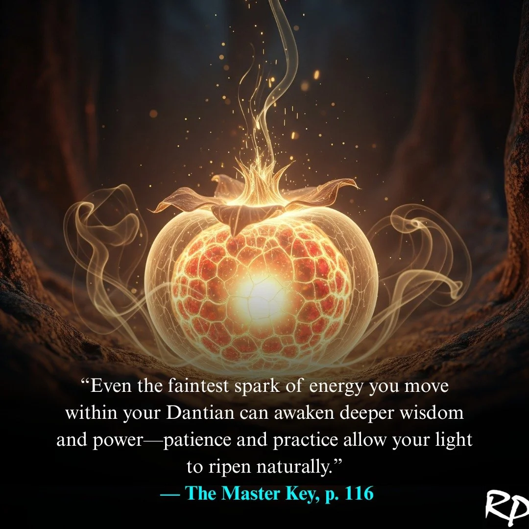 ✨ Even the smallest spark within you holds infinite potential. Every breath, every moment of awareness, is a step toward awakening deeper wisdom and inner power. 🌟 Patience and consistent practice will let your light ripen naturally&mdash;trust the 