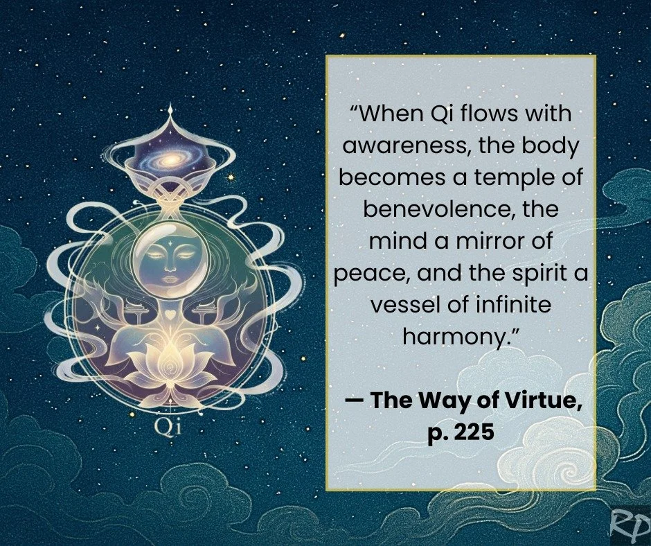 When you align breath, movement, and intention, Qi flows freely &mdash; awakening a deep calm that radiates from within. Every breath becomes a prayer of presence, every movement a ripple of vitality. 🌿✨

How do you reconnect with your inner flow wh