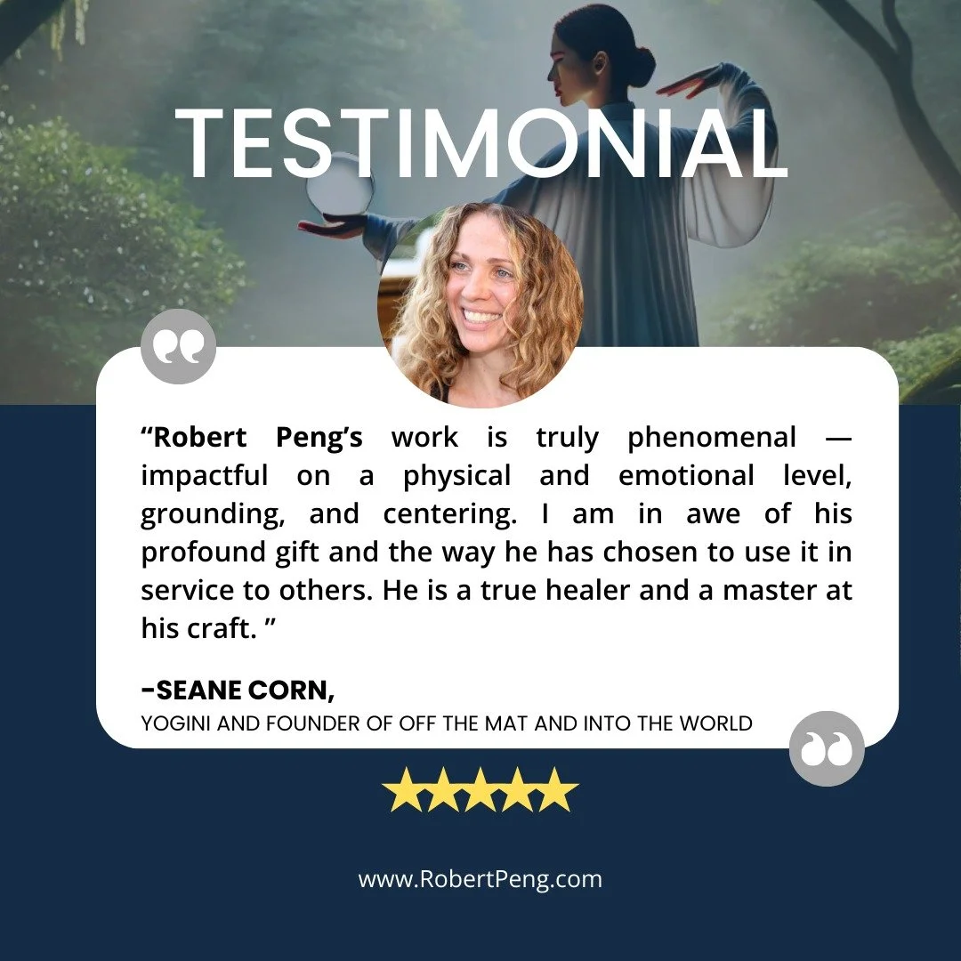 Some teachers change techniques. Others change lives. ✨

&ldquo;Robert Peng&rsquo;s work is truly phenomenal &mdash; impactful on a physical and emotional level, grounding, and centering&hellip; a true healer and a master at his craft.&rdquo;

This i