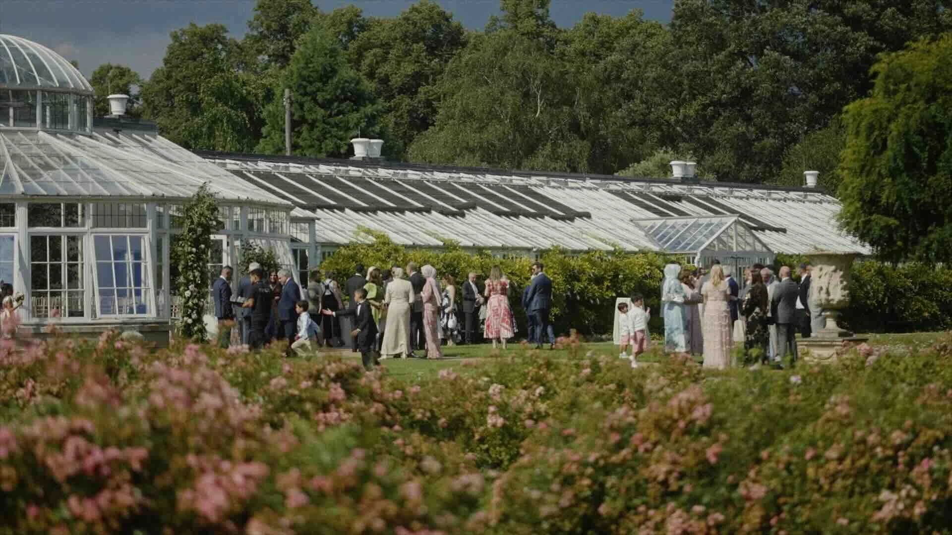 chiswick house wedding venue gardens and greenhouse video