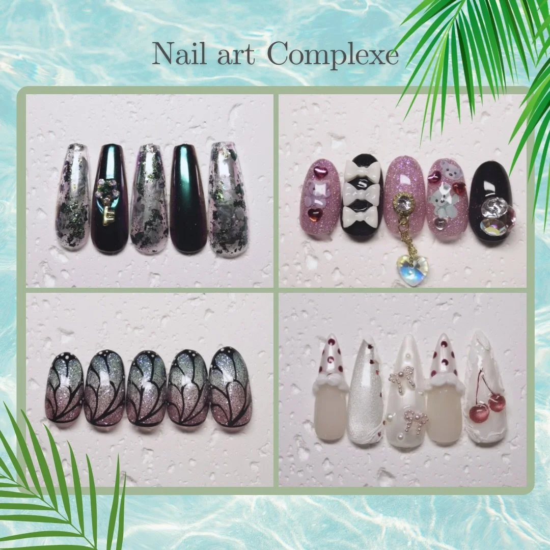 🩵Collection &Eacute;t&eacute; 2025 🩵 Nail art Complexe 

Paillettes, charmes, papillons, cerises&hellip;
Chaque design raconte une histoire diff&eacute;rente.

Un art pens&eacute; dans les moindres d&eacute;tails,
r&eacute;alis&eacute; &agrave; la 