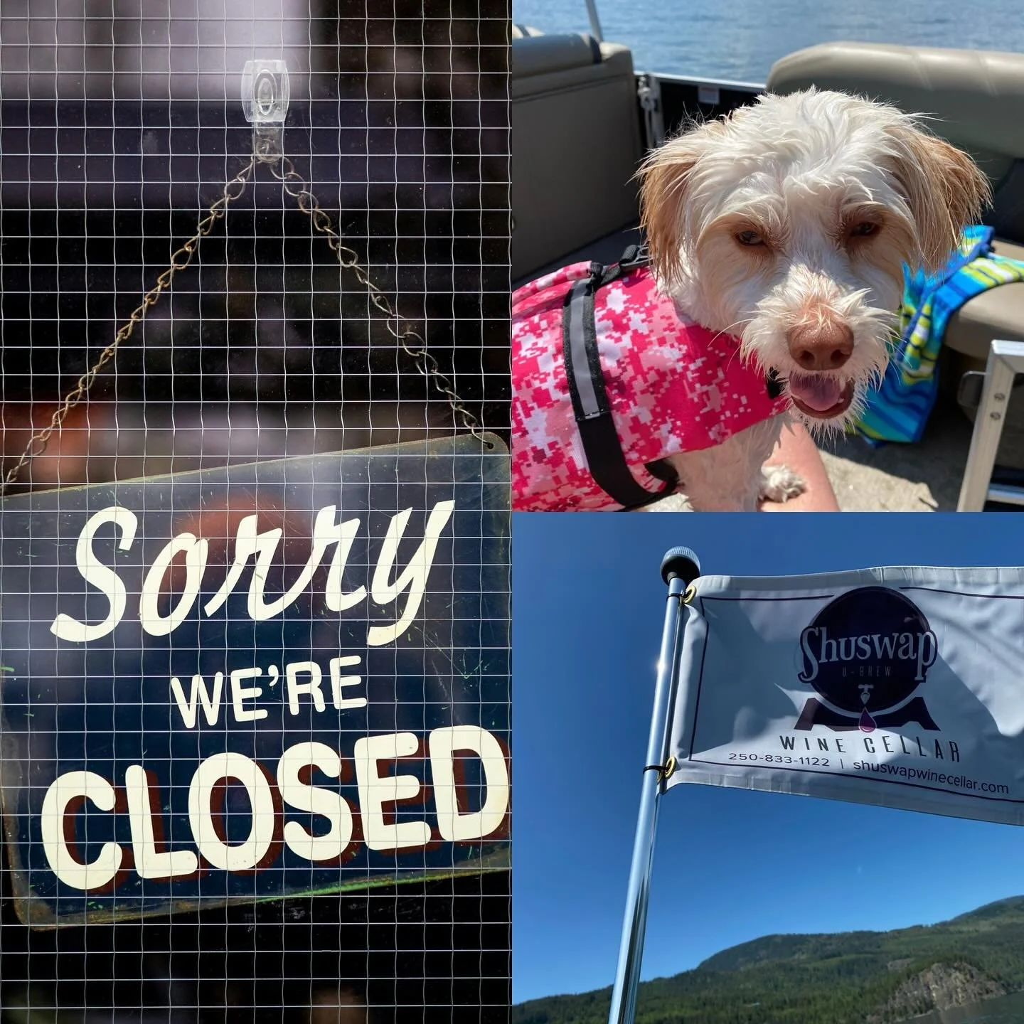 Closed for the long weekend! Have fun! See you Tuesday! #longweekendvibes