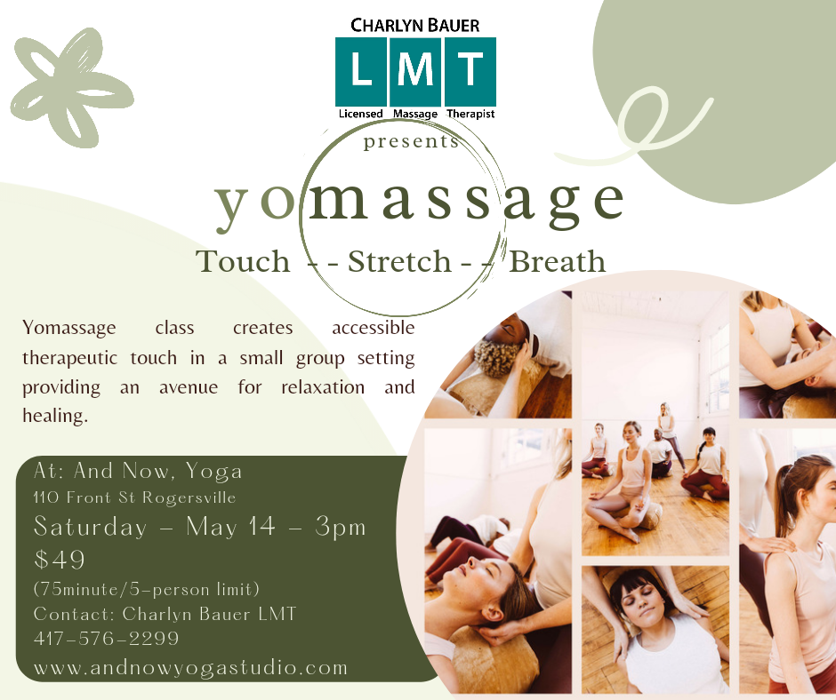 Yomassage with Charlyn Bauer