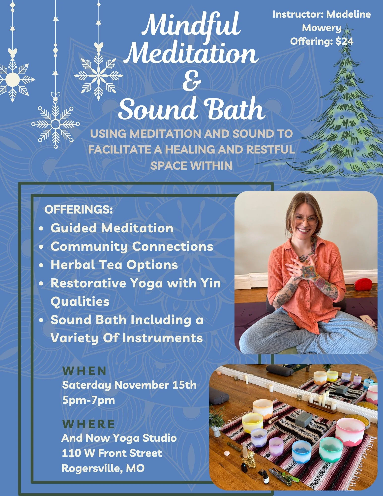 November Mindful Meditation &amp; Sound Bath